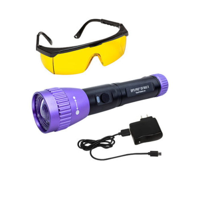 Tracerline Opti-Pro UV MaxR Rechargeable Light Kit