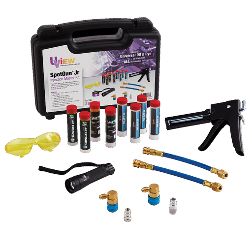 UView 390200 Spotgun Jr R134/R1234yf Oil/Dye Master Kit
