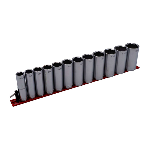 Vim S800D 12-Piece 1/2" SAE Drive Deep Socket Set
