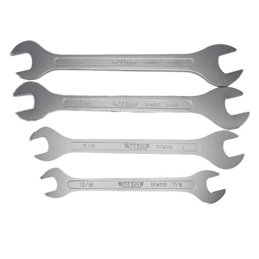 Vim SFW200 4-Piece SAE Large Flat Wrench Set