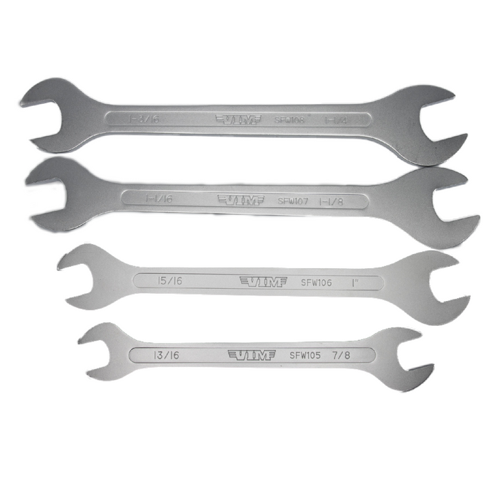 Vim SFW200 4-Piece SAE Large Flat Wrench Set