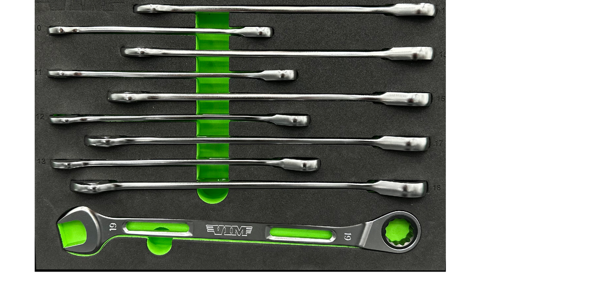 Vim Tools SAR100 Slim Angled Ratcheting Wrenches — 1SourceTool