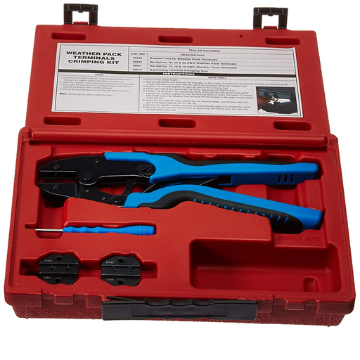 S&G Tool Aid 18850 Weather Pack Terminals Crimping Kit