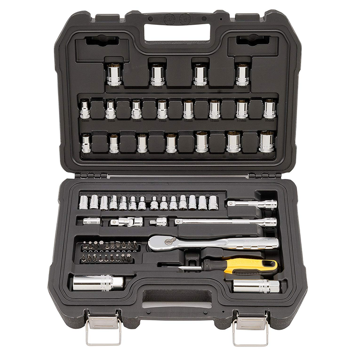 Dewalt DWMT19257 61 Piece 6 Point Combination Socket Set 1/4" And 3/8" Drive