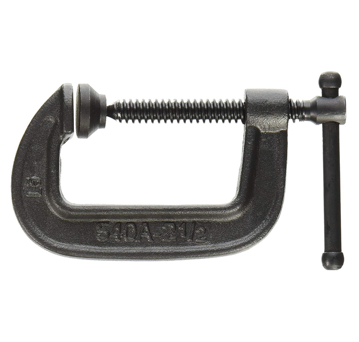 Wilton 22001 C-Clamp With 0"- 2-1/2" Jaw Opening And 1-3/4" Throat Depth
