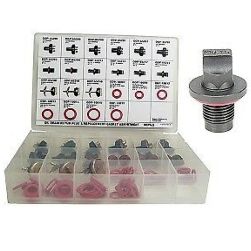 AGS ODPA-2 Oil Drain Plug And Gasket Assortment