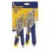 Irwin Vise Grip VGP214T 2 Piece 10WR and 7WR Fast Release Pliers Set