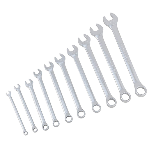  Performance Tool W30202 10-Piece SAE Combination Wrench Set