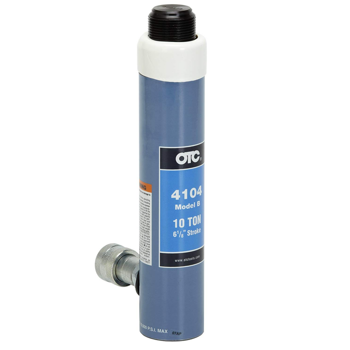 OTC 4104A Hydraulic 10 Ton Single Acting Cylinder 6-1/8"