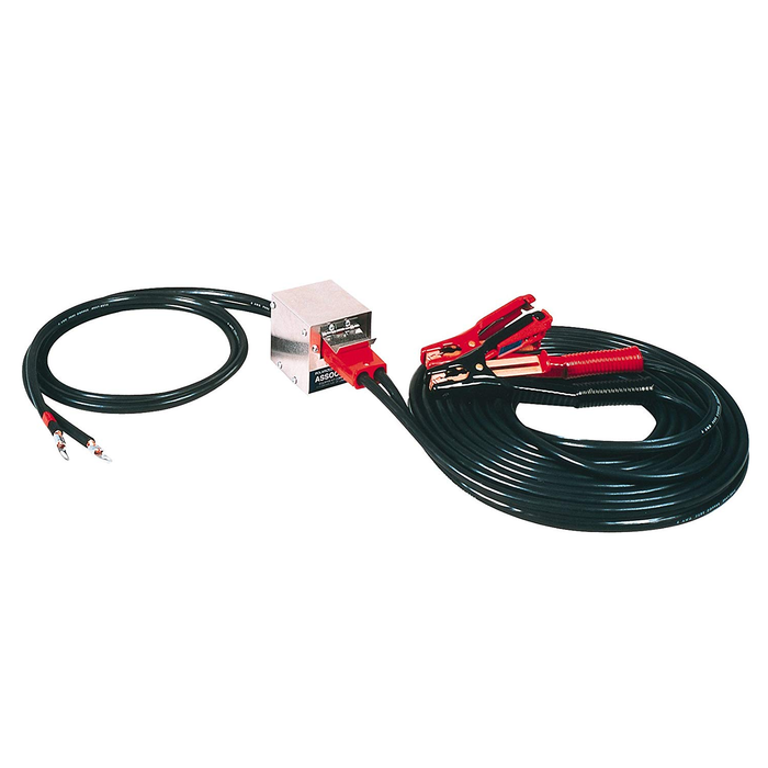 Associated Equipment 6139 On the Car Booster Cable Jump Start System (4 AWG)