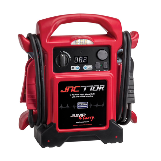 Jump-N-Carry JNC770R 1,700 Peak Amps 12 Volt Jump Starter and Power Supply