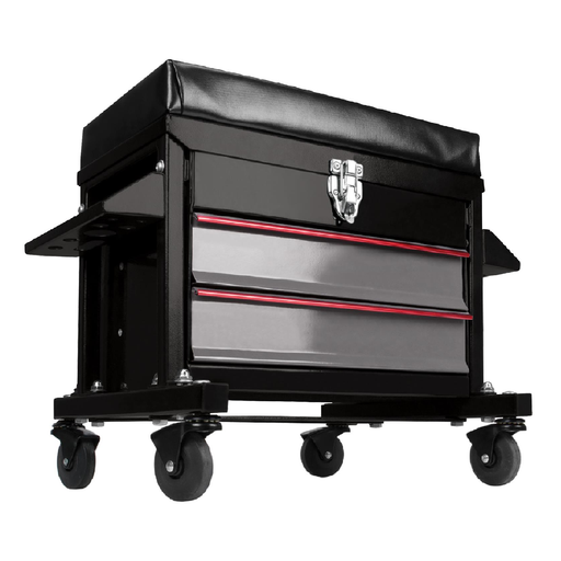 Performance Tool W85024 Rolling Mechanic Seat 2 Drawer