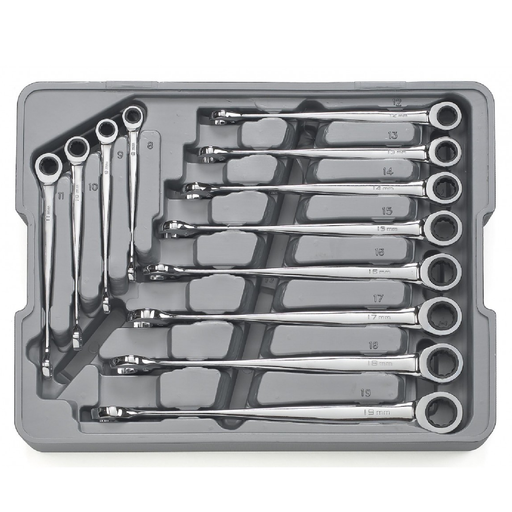 Gearwrench 85888 12 - Piece X-Beam Gearwrench Metric Set