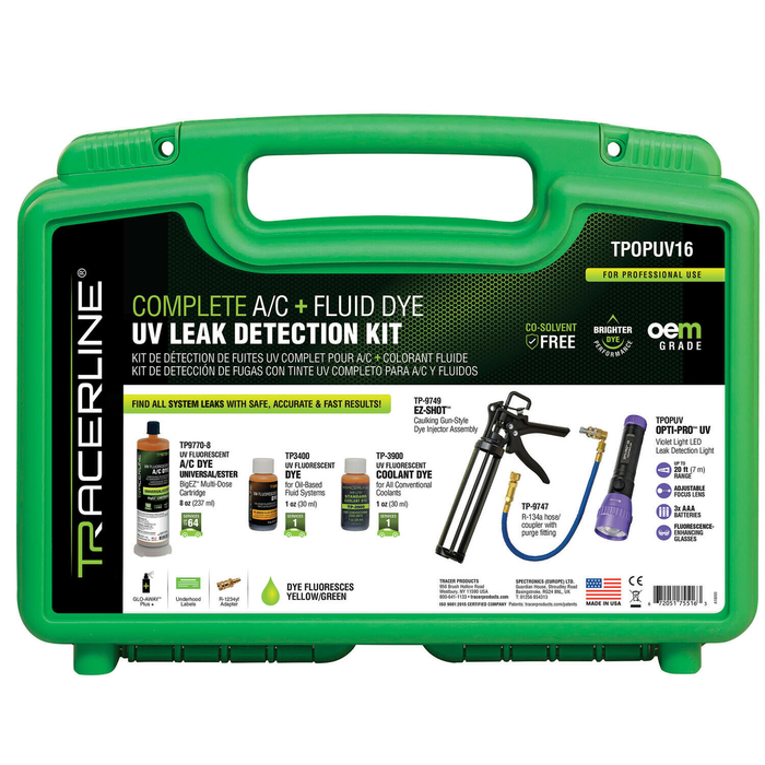 Tracer Products TPOPUV16 EZ-Shot Complete A/C Kit