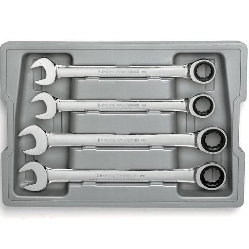 Gearwrench 9413 4 - Large Ratcheting Combination Metric Wrench Set