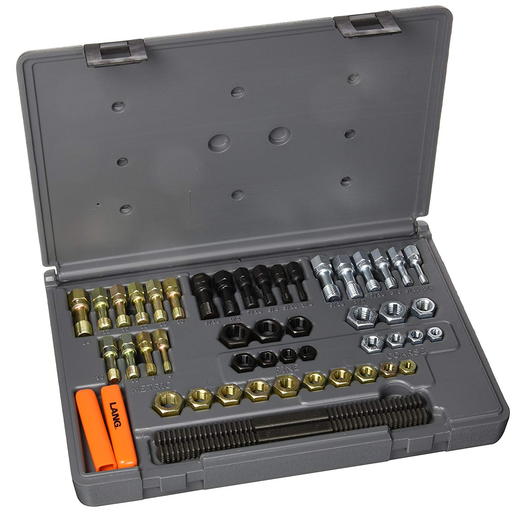 Lang Tools 971 48 Piece SAE And Metric Thread Restorer Kit