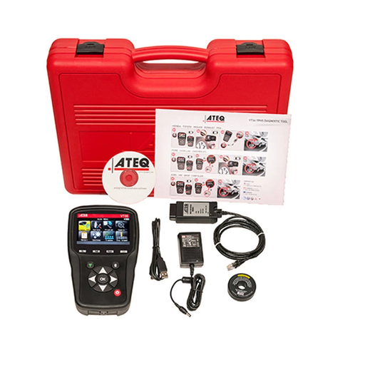 ATEQ TS56-1002 Comprehensive TPMS Tool Kit - Domestic, Euro, & Asian Coverage