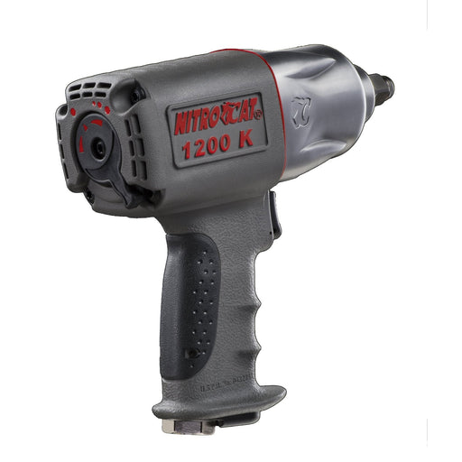 Aircat NitroCat 1200-K 1/2" Kevlar Composite Air Impact Wrench With Twin Clutch Mechanism