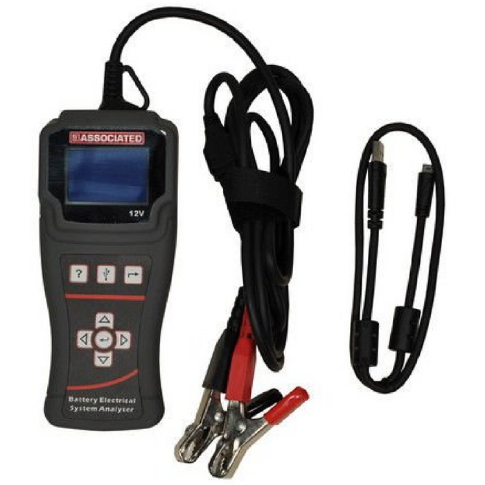 Associated Equipment 12-1012 Digital Battery Electrical System Analyzer Tester with - Free Shipping