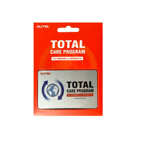Autel MS906PRO/MS906BT Total Care 1-Year Update & Warranty Card