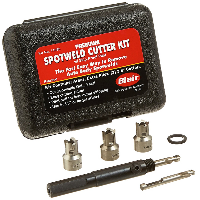 Blair Equipment 11096 Premium Spot Weld Cutter Hole Saw Kit