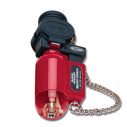 Blazer Products PB207 Pocket Torch - Red with Clear Bottom