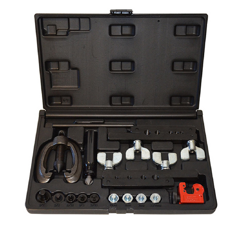 Cal-Van Tools 82900 Double and Bubble Flaring Tool Kit Metric and SAE