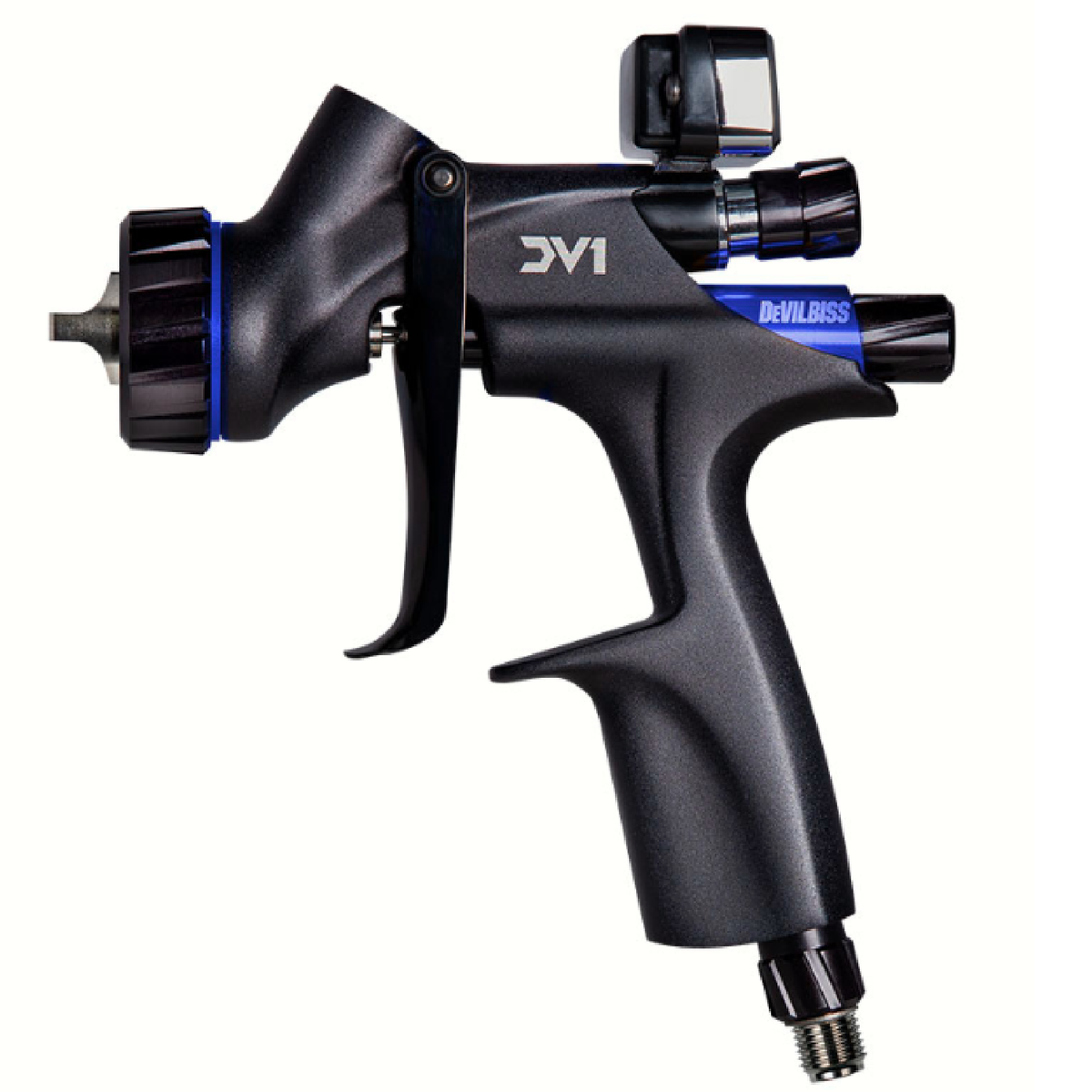 Devilbiss DV1 Basecoat 704504 Spray Gun with DV1-B PLUS HVLP Air 