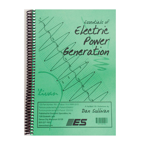 Electronic Specialties 183 Essentials of Electrical Power Generation