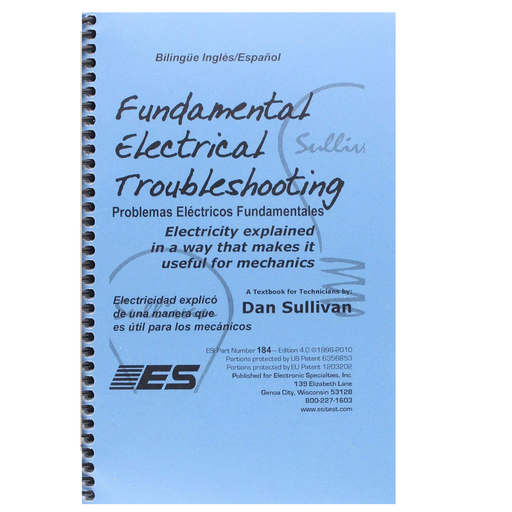 Electronic Specialties 184 Fundamental Electrical Troubleshooting - Bilingual