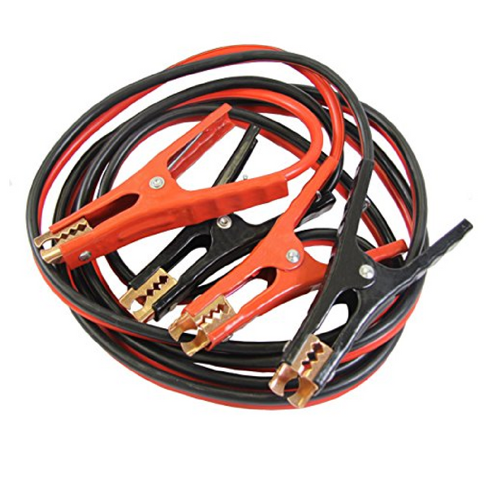 FJC 45223 500 Amp Clamp 12' Booster Cables - 8 Gage