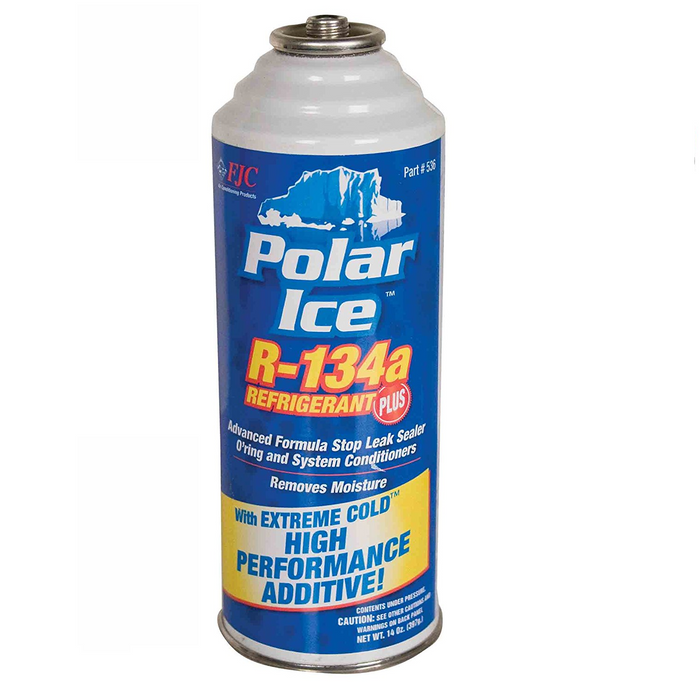 FJC 536 R134A Polar Ice Freon and Leak Sealer -14 oz Replacement Can for FJC 533