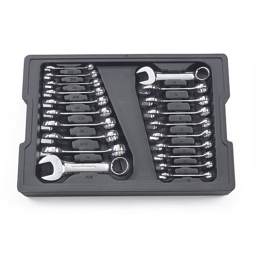 GearWrench 81903 20 Piece Stubby Wrench Set SAE and Metric