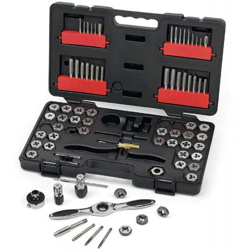 Gearwrench 3887 75-Piece SAE/Metric Tap and Die Set