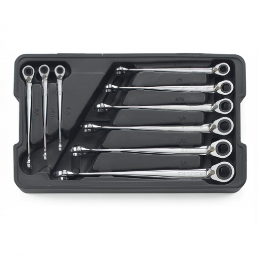 Gearwrench 85398 9-Piece X-Beam Reversible SAE Combo Ratcheting Wrench Set