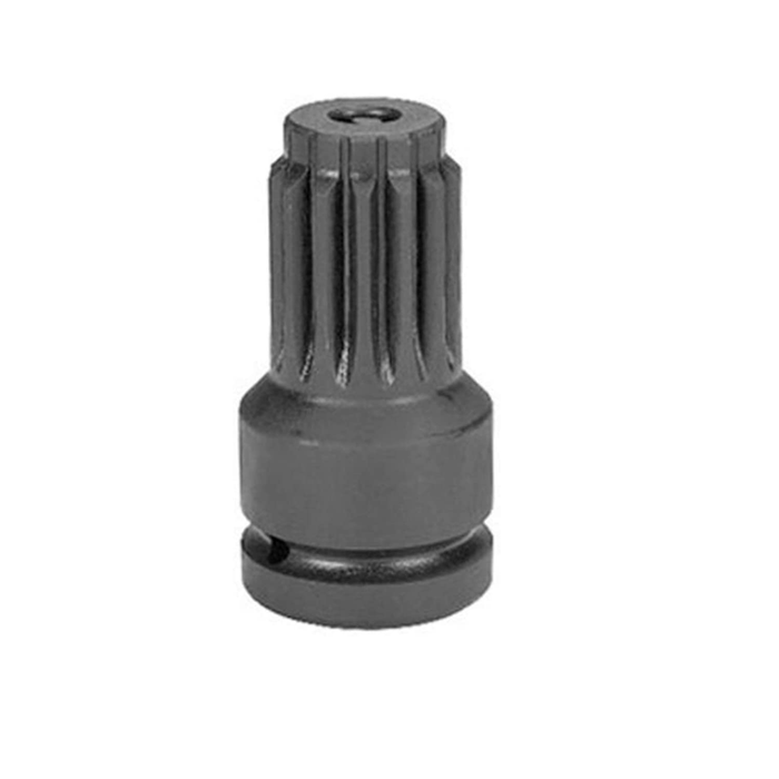 Grey Pneumatic 3011A 3/4" Female x #5 Spline Male Adapter with Pin Hole