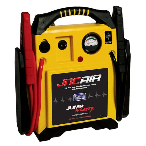 Jump-N-Carry JNCAIR 1700 Peak Amp 12 Volt Jump Starter with Air - Free Shipping
