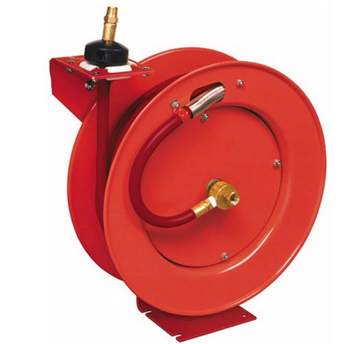 Lincoln 83754 1/2" Air Hose Reel With Auto Rewind - 50'