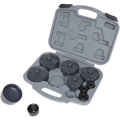 Lisle 62250 10-Piece Filter Wrench and Socket Set