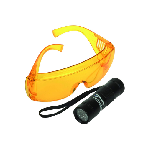 Mastercool 53512-UV 12 LED Mini UV Flashlight