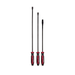 Mayhew 14071 3-Piece Red Dominator Curved Pry Bar Set - Red