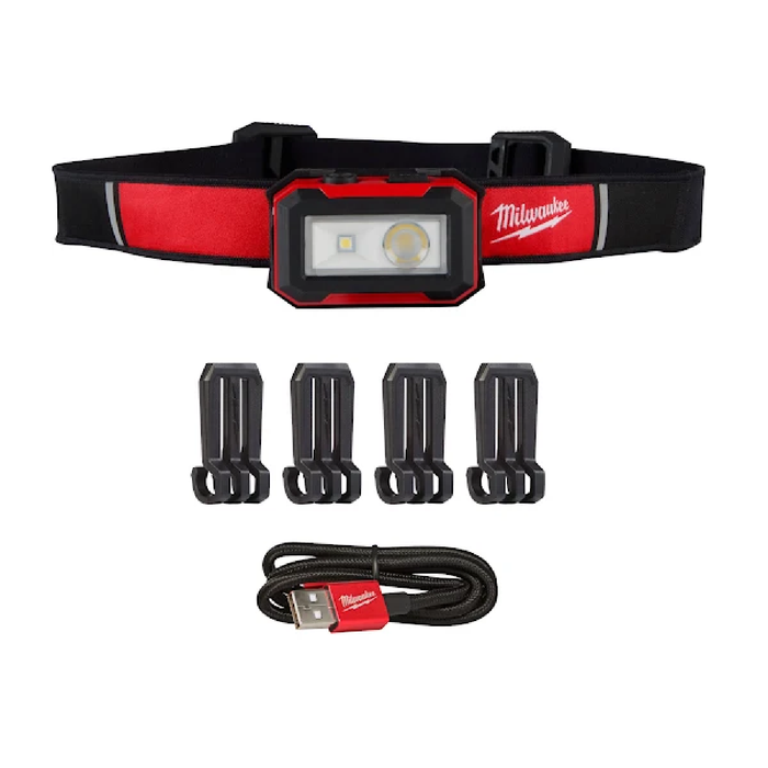 Milwaukee 2012R Rechargeable Magnetic Task Light with Headstrap