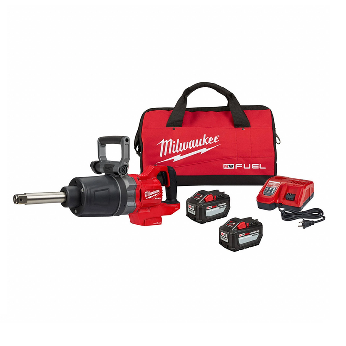 Milwaukee 2869-22HD M18 1" Drive Extended Anvil Cordless Impact Wrench