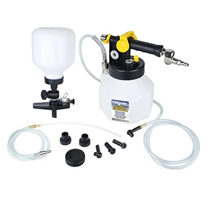 Pneumatic Air Operated Brake Bleeder with Auto-Refill Kit