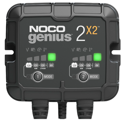 NOCO - GENIUS2X2 4A 2-Bank Battery Charger