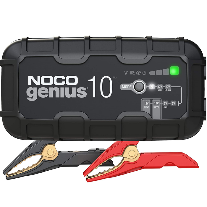 Noco GENIUS10 6/12 Volt 10 Amp Battery Charger With Power Supply Mode