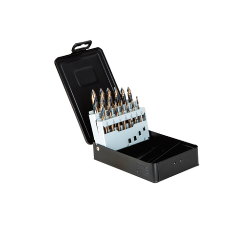 Steel Vision Tools 63230 14-Piece Stepped Tip Drill Bit Set