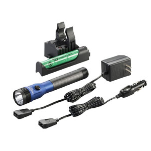 Streamlight 75486 Blue DS Stinger LED HL AC/DC with Piggyback Charger 800 Lumens - Free Shipping