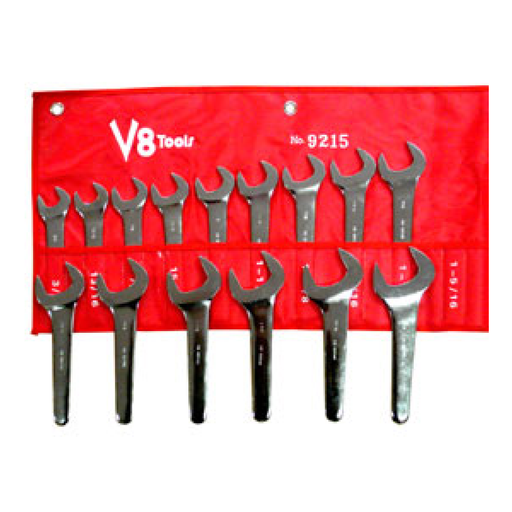 V8 Tools 9215 15-Piece SAE Service Wrench Set