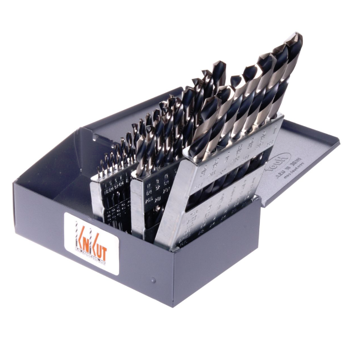 KNKUT 15KK5 15 Piece Jobber Length Drill Bit Set — 1SourceTool
